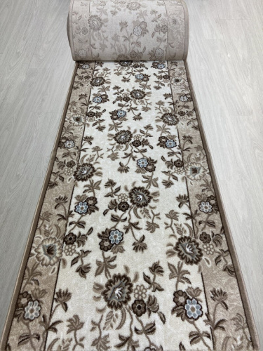 Ковровая дорожка Valencia Deluxe d325 - CREAM-BROWN