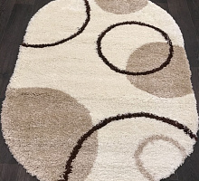 SHAGGY ULTRA s610 - CREAM - Овал