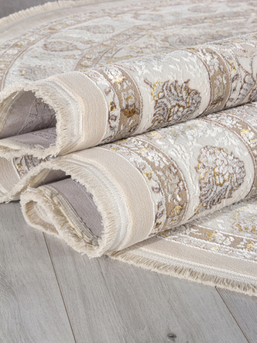 zarina a050b - l.beige / cream овал фото 4