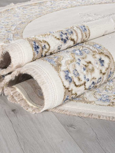 essa 27236a - cream / blue овал фото 4
