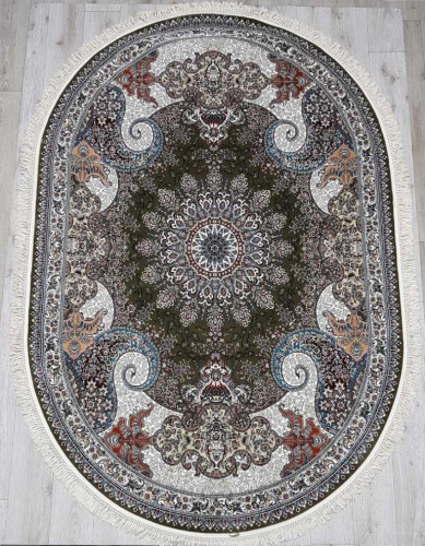 Abrishim 36165A OVAL D.GREEN / D.GREEN