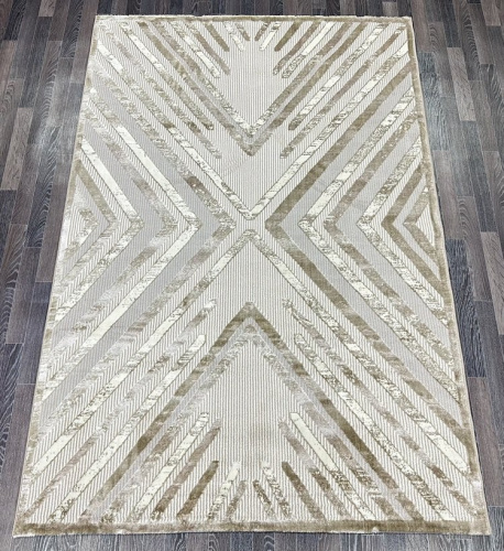 Semnan D037A_CREAM SHIRINK / VIZON FDY