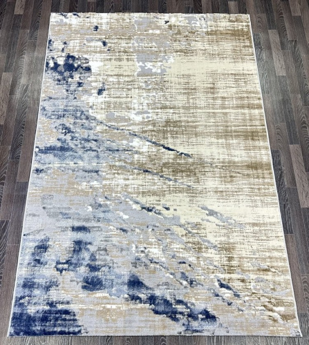 Semnan D038A_CREAM SHIRINK / BLUE FDY