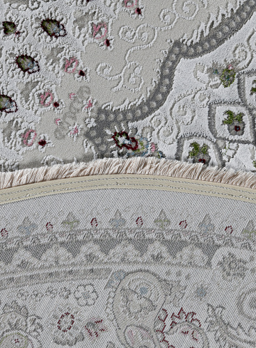 Kirmanshah 38861A WHITE / WHITE овал фото 4