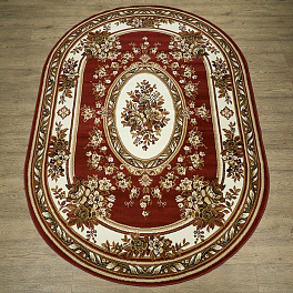 Овальный ковер из синтетики 15461_ov_10366 | Россия