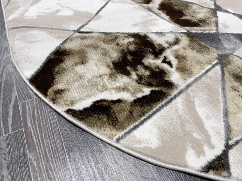 Aura 40657B_KAHVE / VIZON овал фото 10