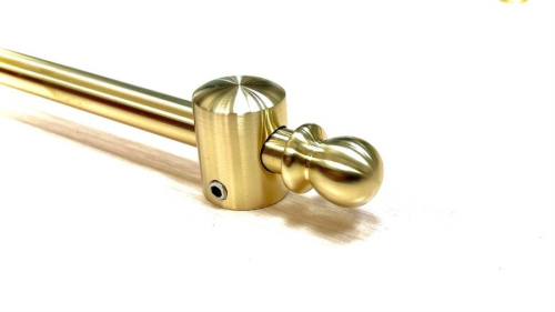 Ковродержатель из латуни L012 Пруток 12 мм фото 5