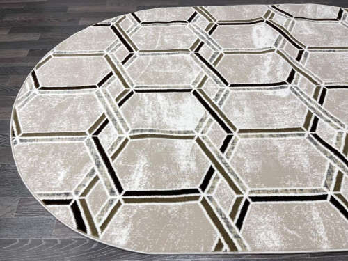 Aura 40526B_COKME BEJ / KAHVE овал фото 5