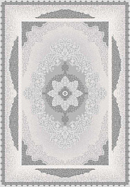 Прямоугольный ковер из полиэстера gl074g - grey / grey | Турция