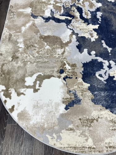 Semnan D039A_CREAM SHIRINK / BLUE FDY-овал фото 8