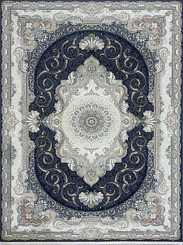 Ковер Iran 4500 144-dbl, из акрила, синий