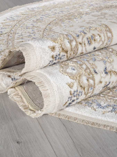 essa 27239a - cream / blue овал фото 4