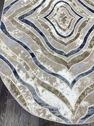 Semnan D066A_CREAM SHIRINK / BLUE FDY-овал фото 8