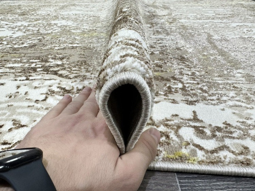 Fame 0726A_CREAM / BROWN-овал фото 6