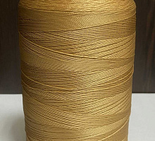 Лавсановая нить для оверлока бежевая Вторичная