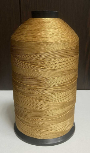 Лавсановая нить для оверлока бежевая Вторичная