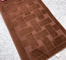 Комплект ковриков для ванной Maximus 2518_Brown 12