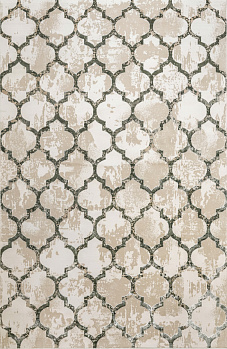 Прямоугольный ковер из полиэстера NM82A LIGHT GREEN | Турция