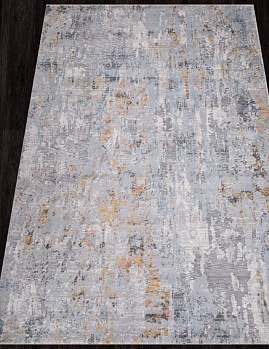 Прямоугольный ковер  l0774a - light gray | Турция