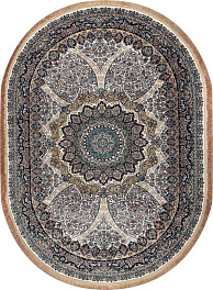 Овальный ковер  kover-rubin-20273a-oval-l-cream-pink | Иран