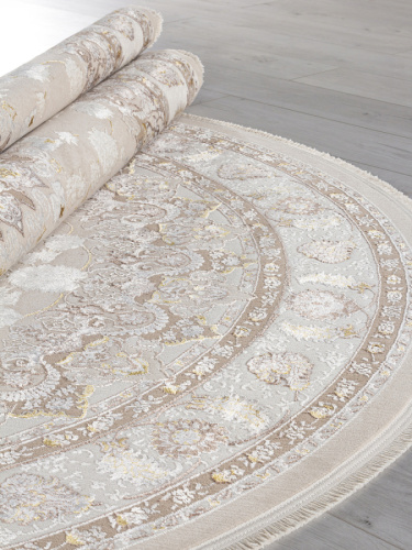 zarina a050b - l.beige / cream овал фото 3