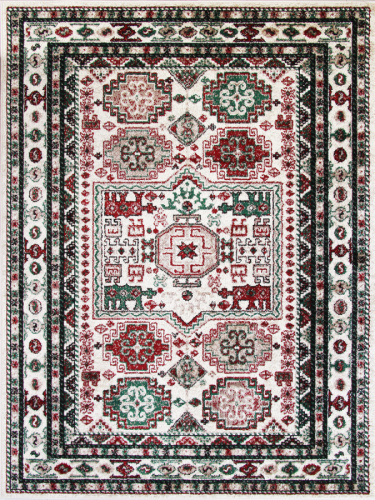 Ковер darga f667 - cream прямоугольник, 100% Heat-set PP, кремовый, 0,8×1,5, фото 2