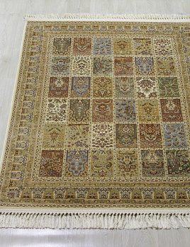 Прямоугольный ковер из вискозы 02M002 - IVORY | Бельгия