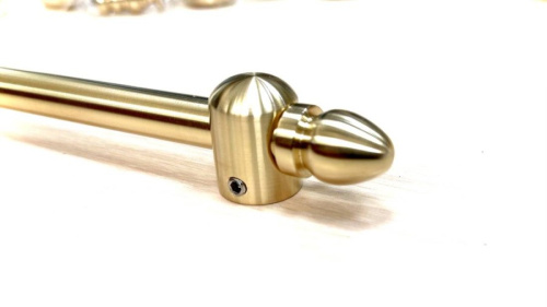 Ковродержатель из латуни L008 Пруток 12 мм. фото 2