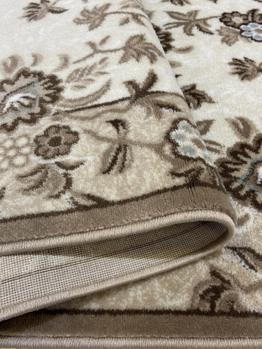 Ковровая дорожка Valencia Deluxe d325 - CREAM-BROWN фото 4