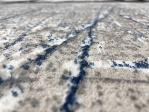 Aura 40200A_CÖKME BEJ / MAVİ овал фото 2