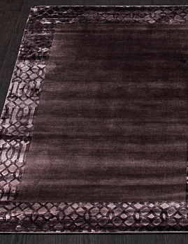 Прямоугольный ковер ручной работы HL 598 - DK-GREY-BROWN | Индия
