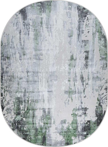 Kleopatra 37107A OVAL GREEN FLS / L.GREY