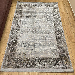 Прямоугольный ковер из полиэстера 6373n-beige-beige | Турция