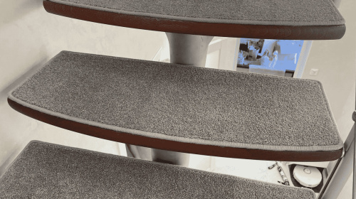 Накладки без загиба на всю ширину ступени фото 2