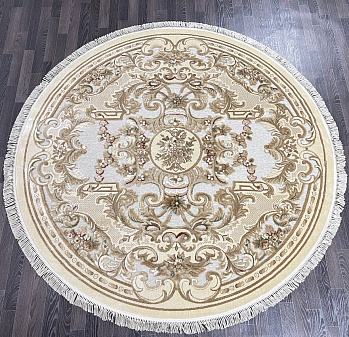 Круглый ковер из вискозы 5066_498440 IVORY круг | Бельгия