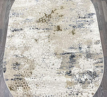 Aura 40705A_MAVİ / CÖKME BEJ овал