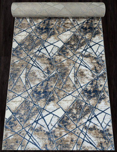 antep o1702 - 630 cream / blue дорожка