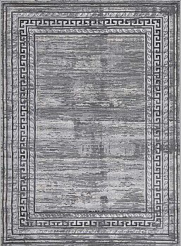 Прямоугольный ковер из акрила 36887a-grey-l-grey | Турция