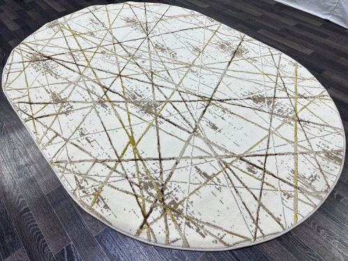 Fame 0727A_CREAM / BROWN-овал фото 2