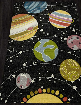 Прямоугольный ковер orion c209 - multicolor из синтетики  | Россия