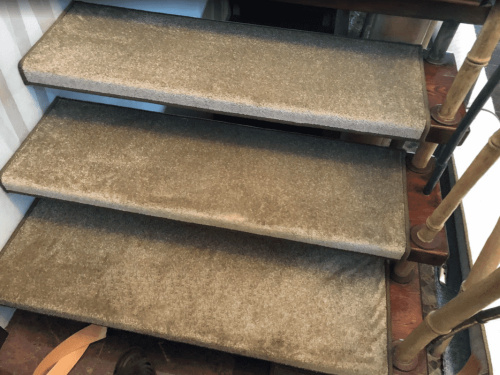 Накладки с загибом на всю ширину ступени фото 8