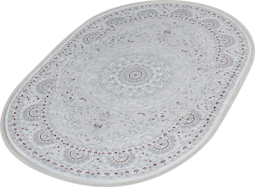Kirmanshah 38860A CREAM CKM / WHITE овал фото 6