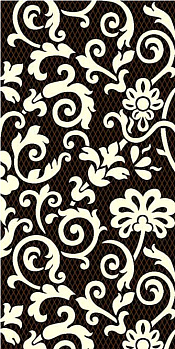 Ковровая дорожка из синтетики Sunrise V824 BLACK-CREAM | Россия