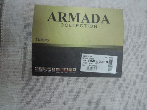 Ковер ARMADA 3387A_GREY_GREY фото 5