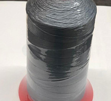 Лавсановая нить для оверлока серая Вторичная