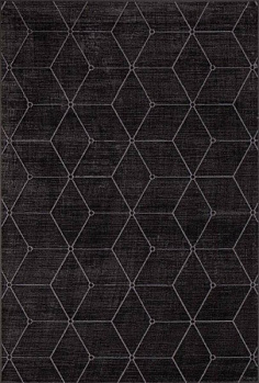 Прямоугольный ковер из вискозы 13100 - anthracite | Бельгия