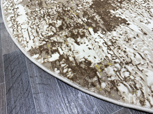 Fame 0726A_CREAM / BROWN-овал фото 3