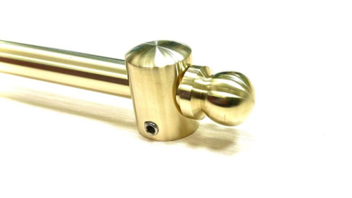 Ковродержатель из латуни L014 Пруток 12 мм фото 2