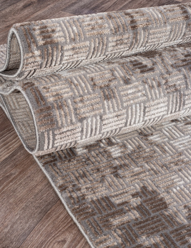 armina 04054c - grey / brown прямоугольник фото 3