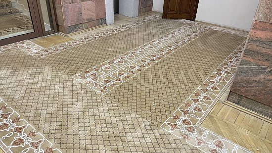 Укладка ковровых дорожек в учреждении г.Казань